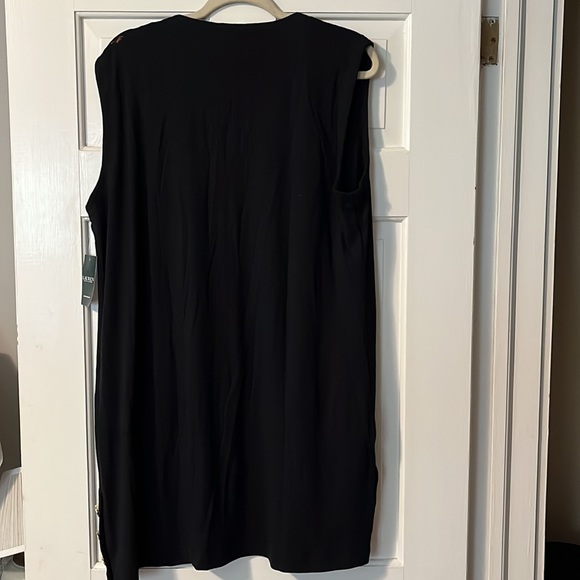 NEW Ralph Lauren black dress size XL. E#641 - Picture 2 of 9